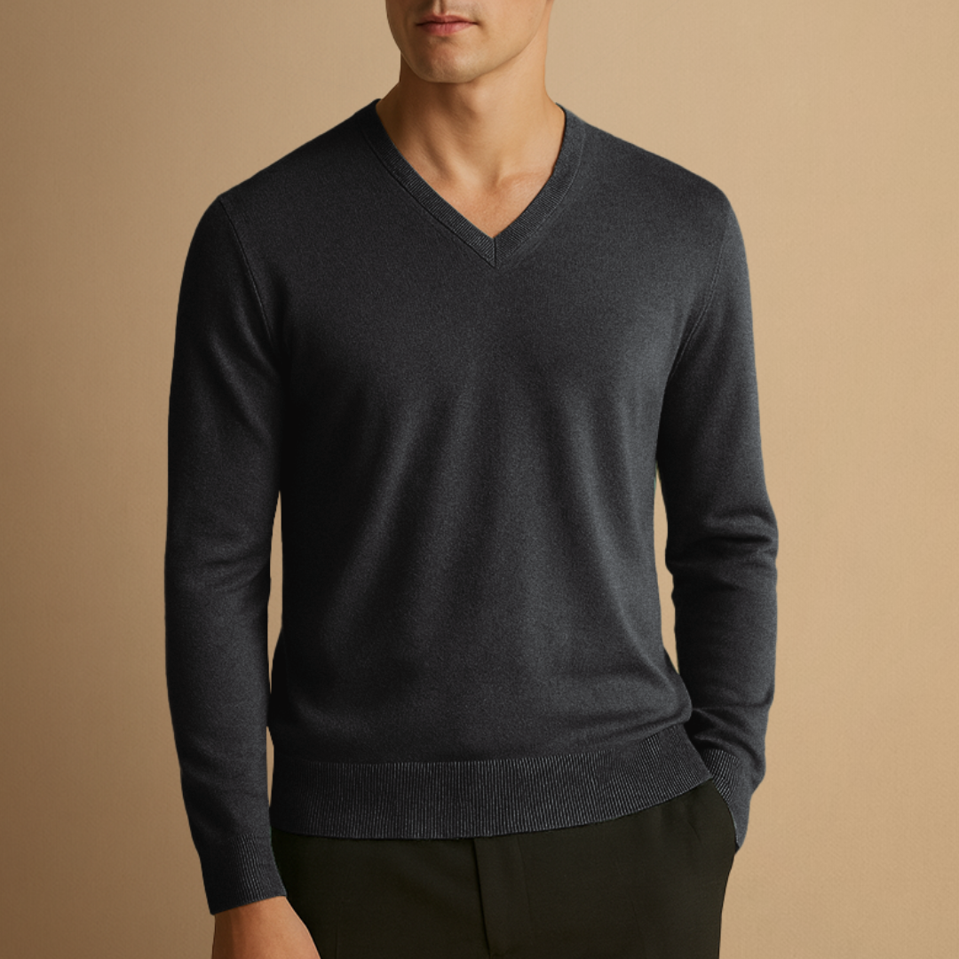 Vellison | Classic V-Neck Jumper