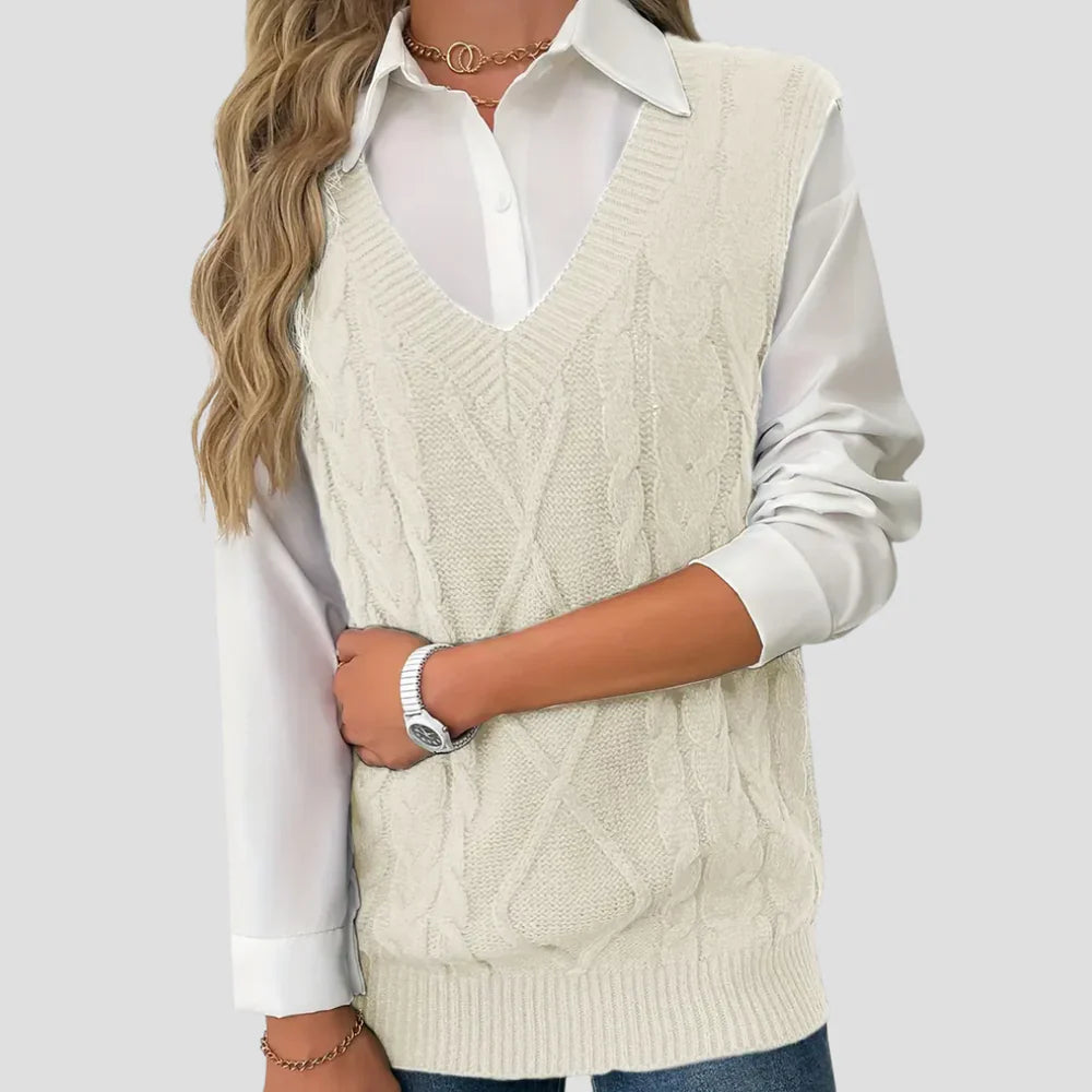 Vellison | Knit Sleeveless Jumper