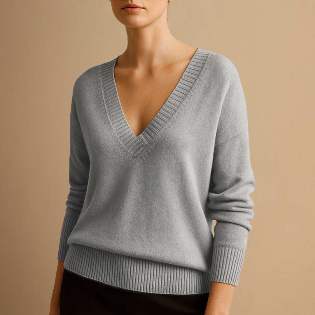 Vellison | V-Neck Jumper