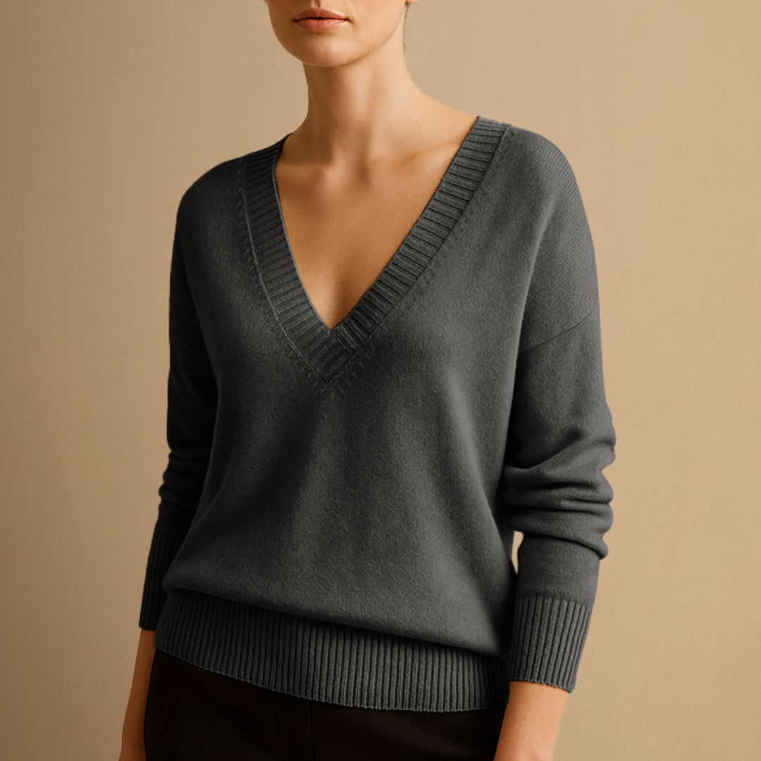 Vellison | V-Neck Jumper