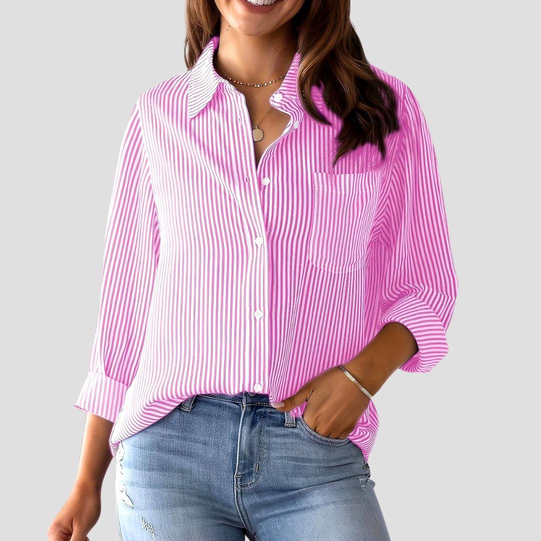 Vellison | Striped Blouse