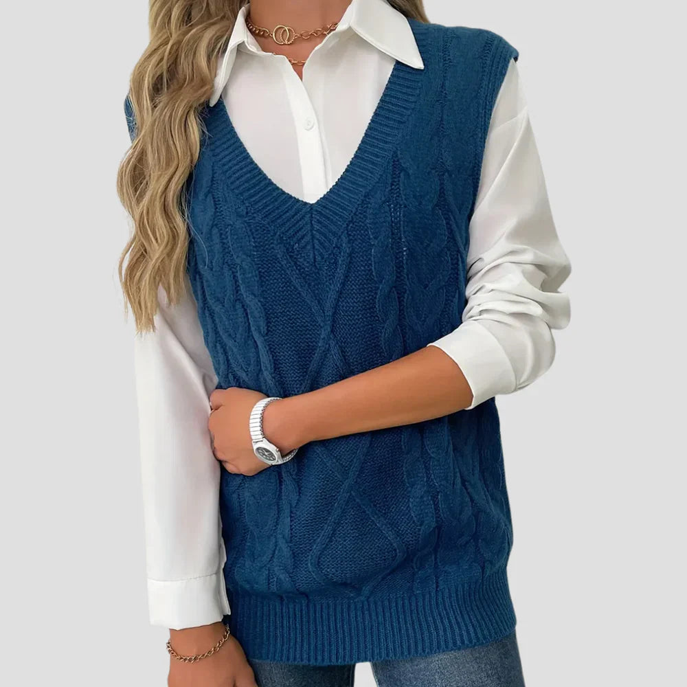 Vellison | Knit Sleeveless Jumper