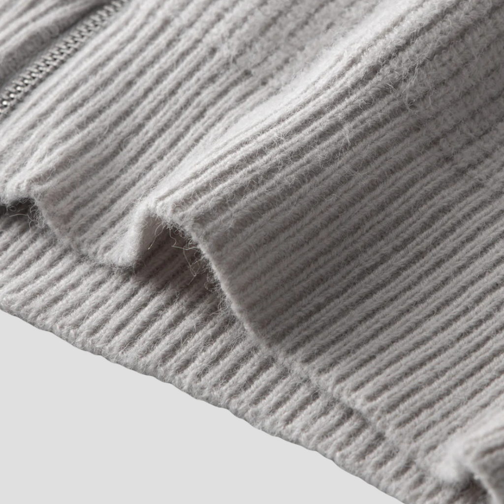 Vellison | Smart Knit Zip Cardigan