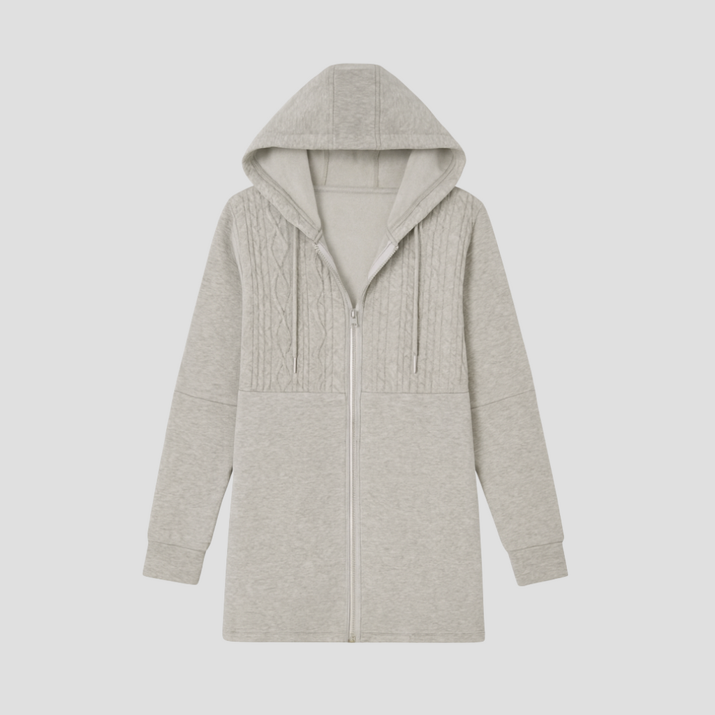 Vellison | Zip-Up Hoodie Cardigan