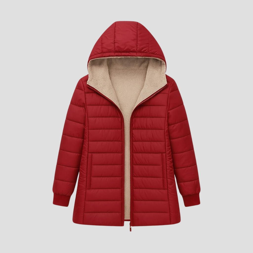 Vellison | Lined Puffer Coat