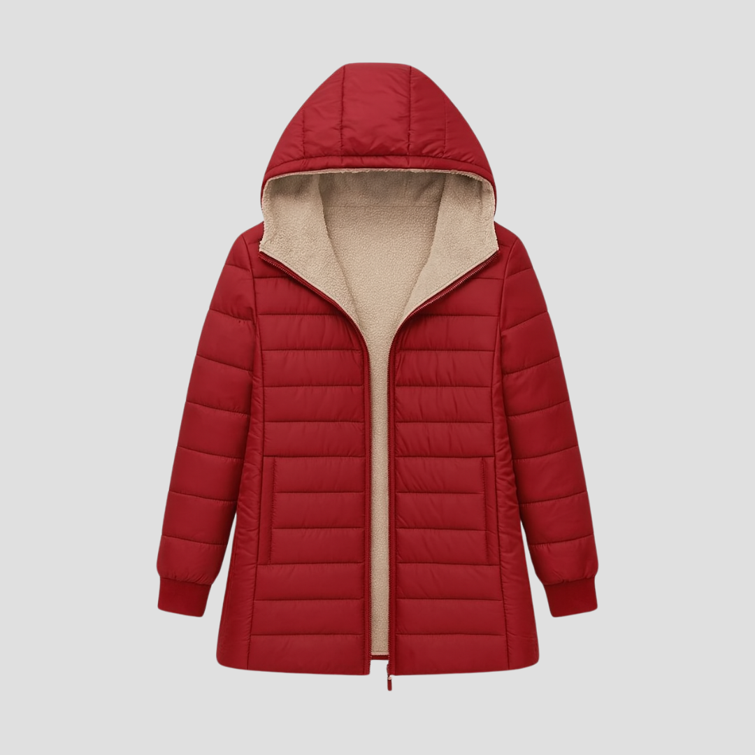 Vellison | Lined Puffer Coat