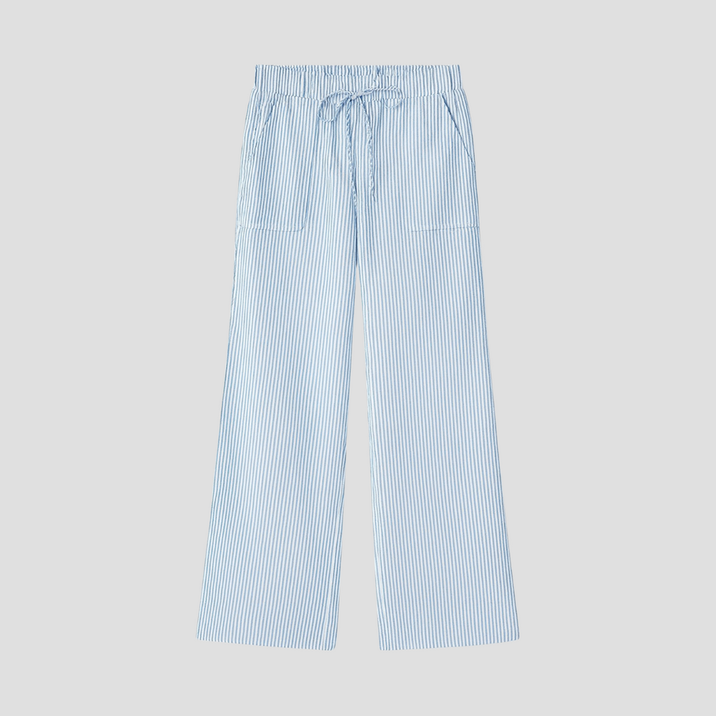 Vellison | Relaxed Striped Trousers