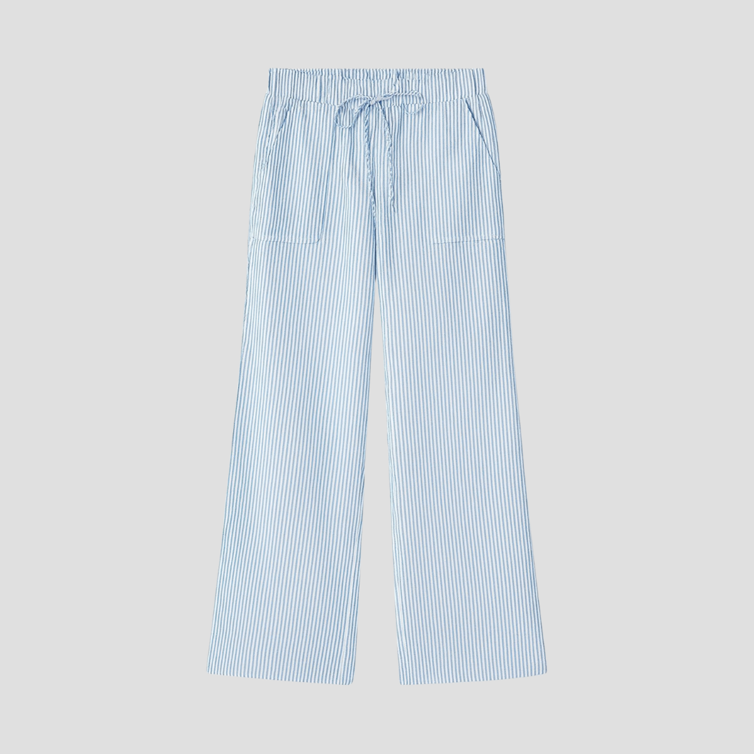 Vellison | Relaxed Striped Trousers