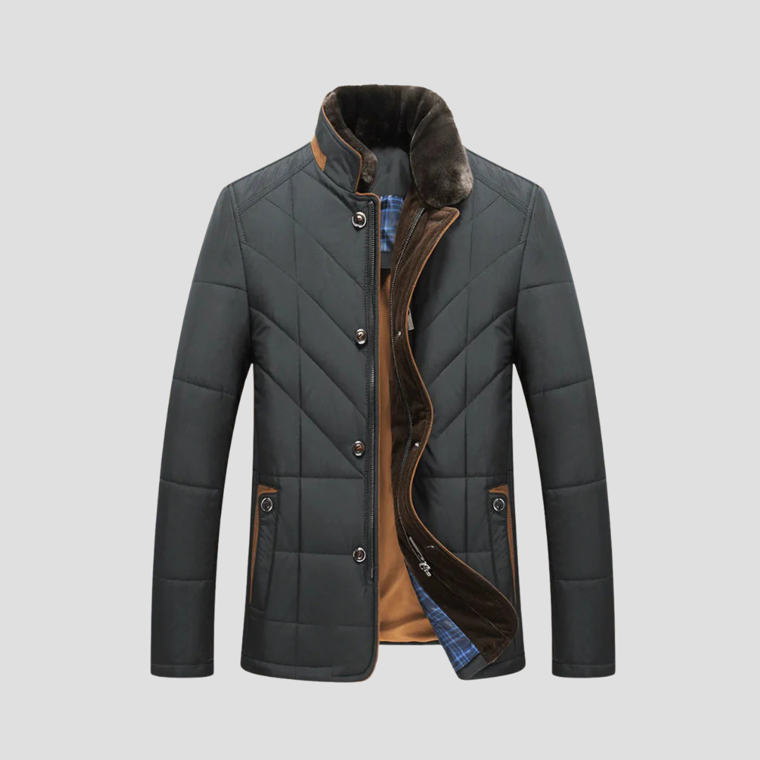 Vellison | Padded Zip-Up Jacket