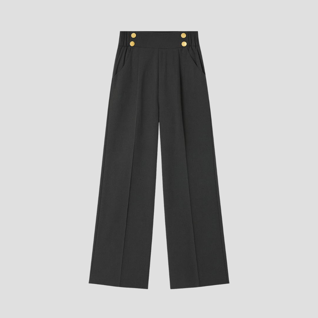 Vellison | Elegant High-Waisted Trouser