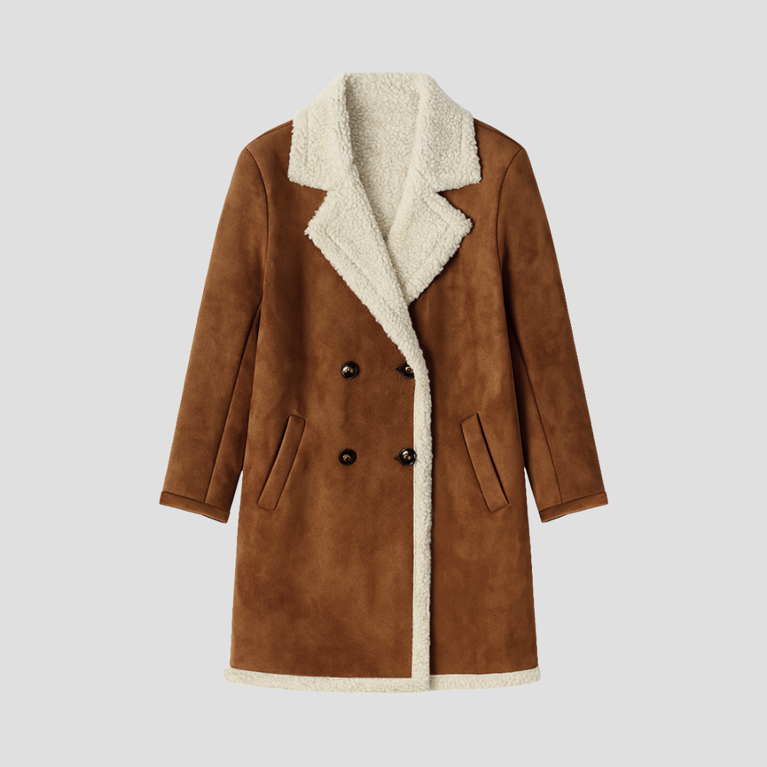 Vellison | Double-Breasted Coat