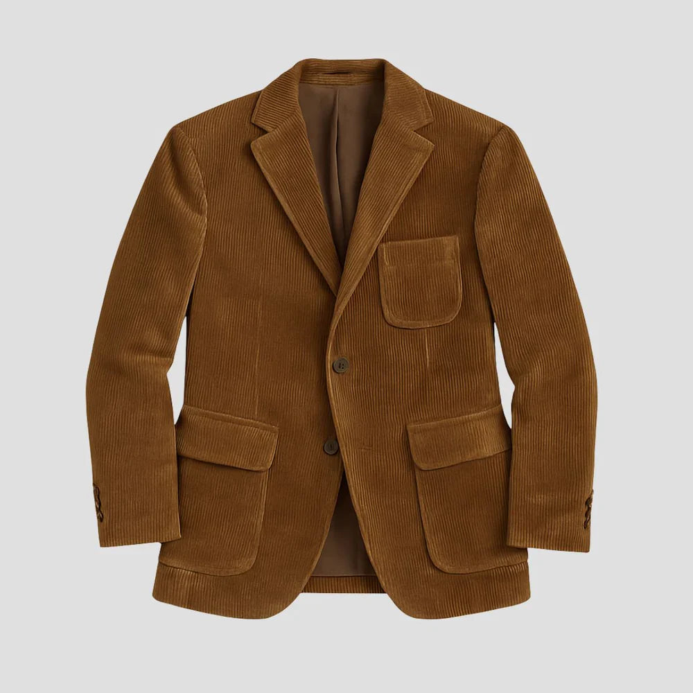 Vellison | Textured Corduroy Blazer