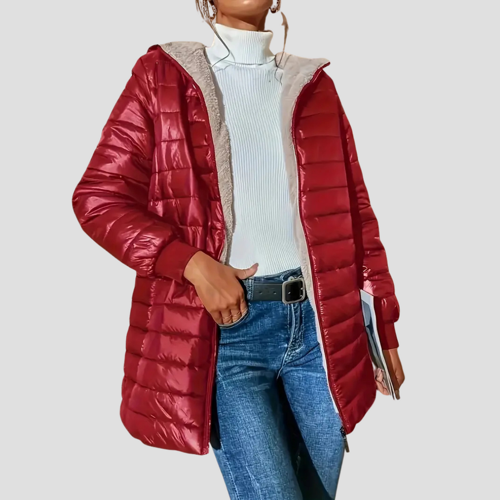 Vellison | Lined Puffer Coat