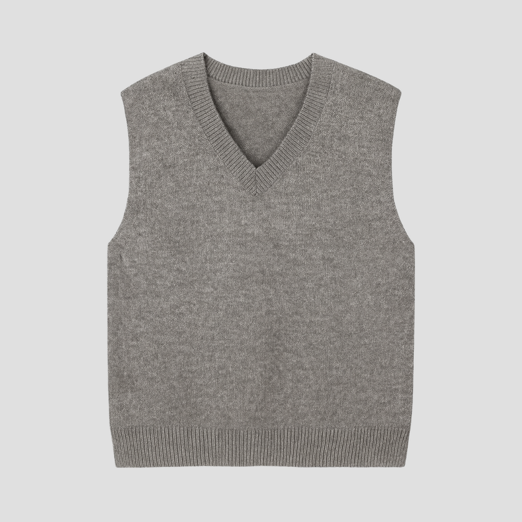 Vellison | V-Neck Knit Vest