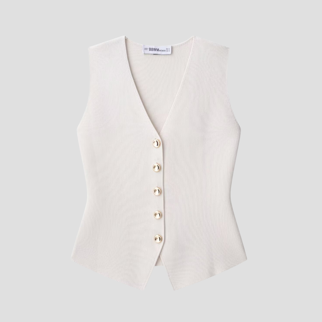 Vellison | Button-Front Vest