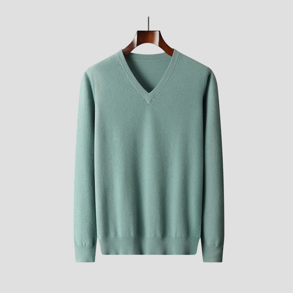 Vellison | Classic V-Neck Jumper