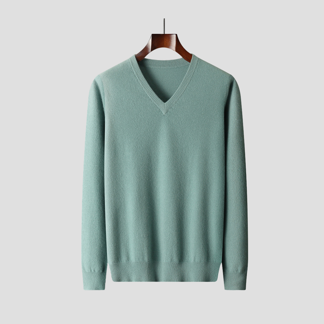 Vellison | Classic V-Neck Jumper