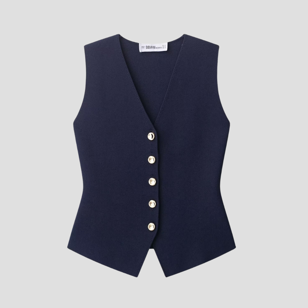 Vellison | Button-Front Vest