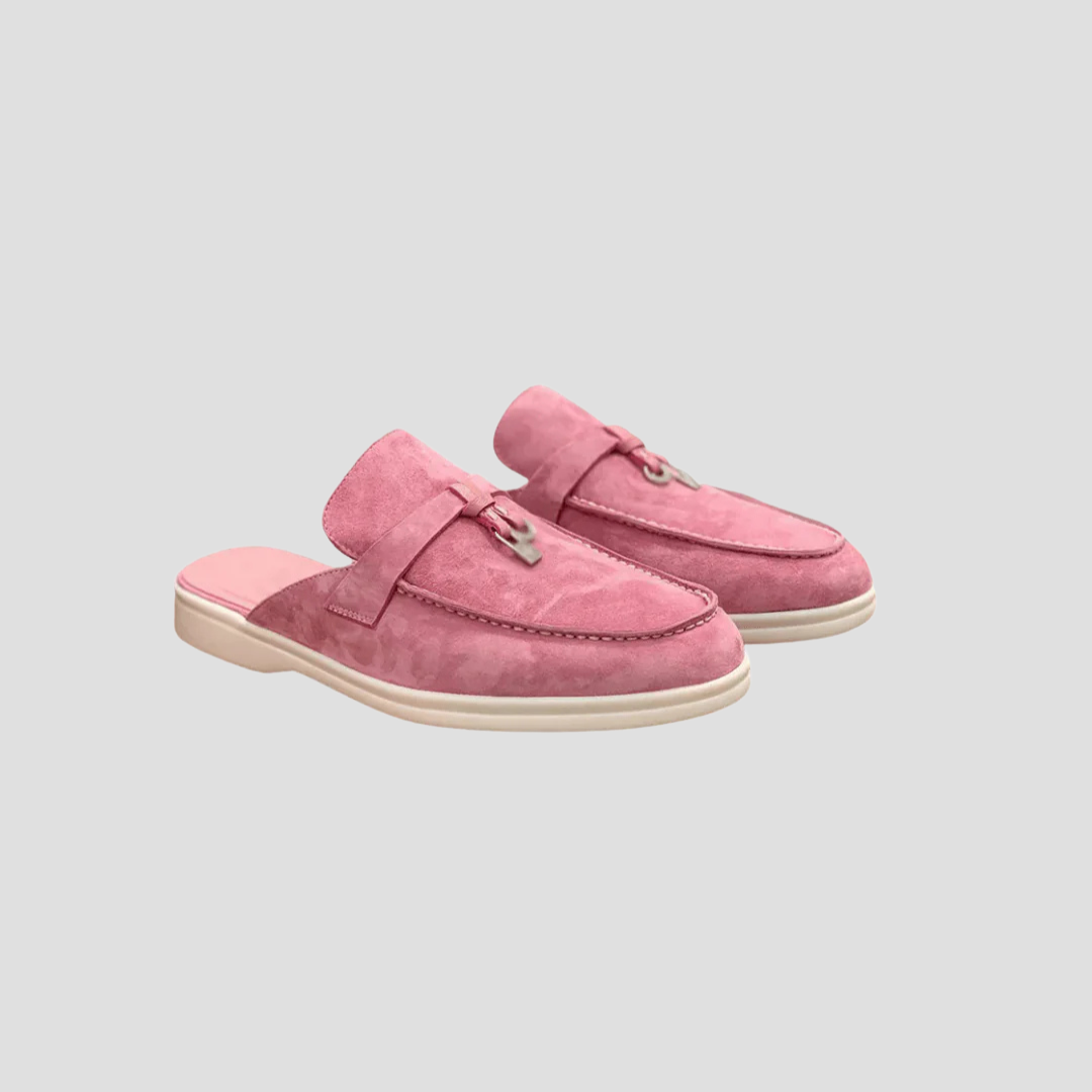 Vellison | Suede Mule Loafers