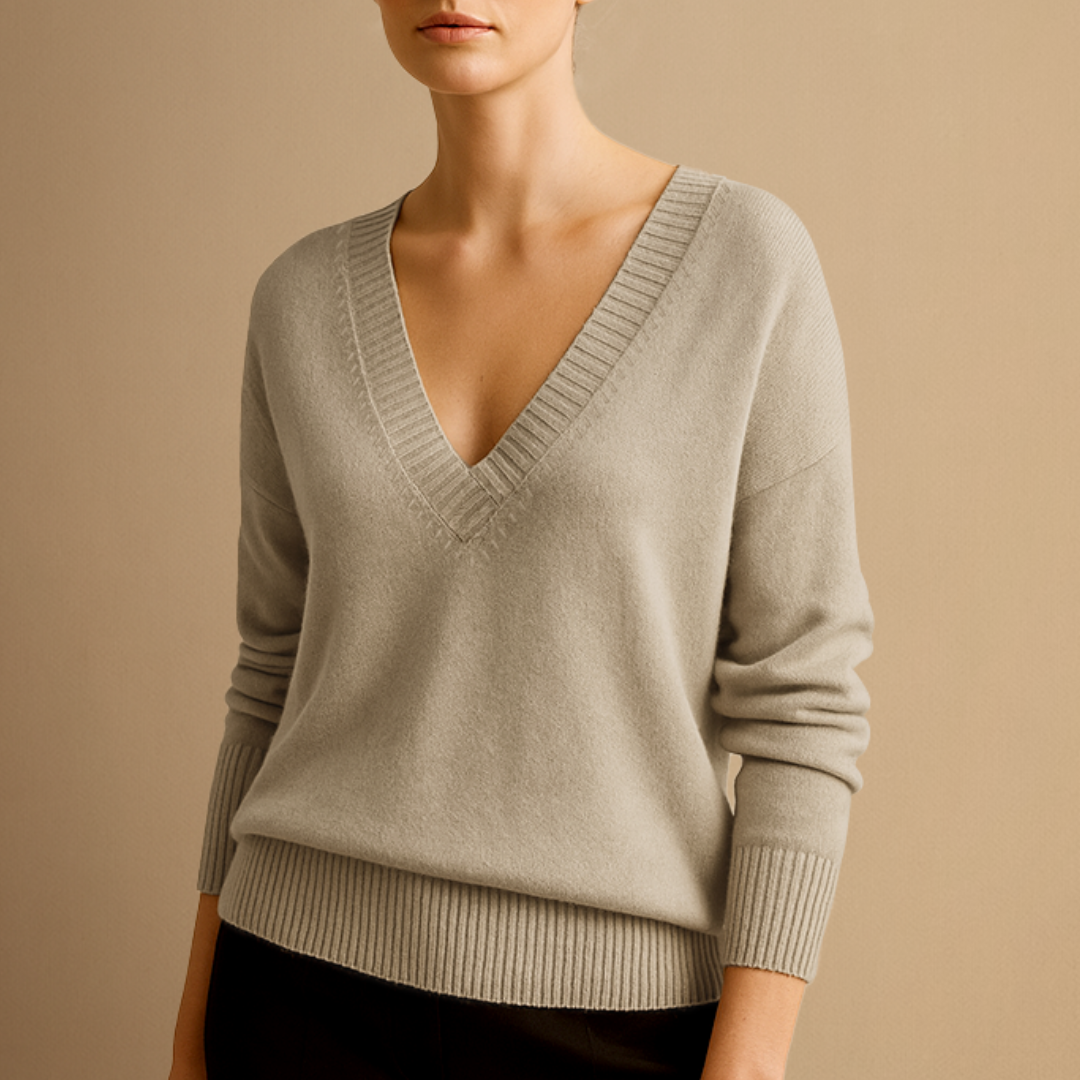 Vellison | V-Neck Jumper