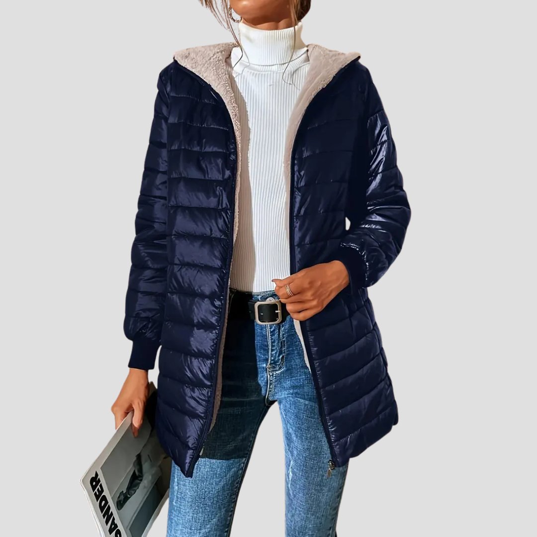 Vellison | Lined Puffer Coat