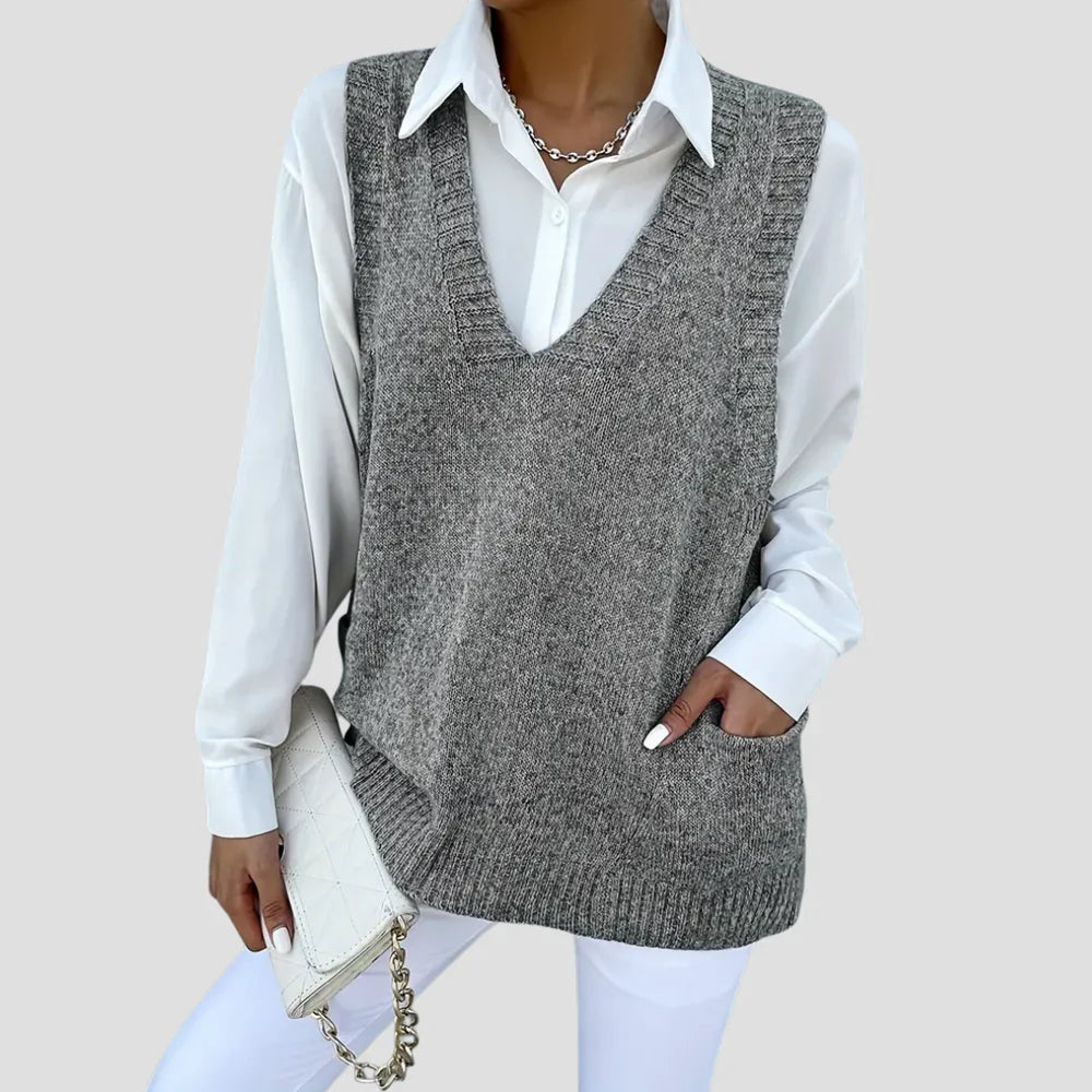 Vellison | Casual Sleeveless Jumper