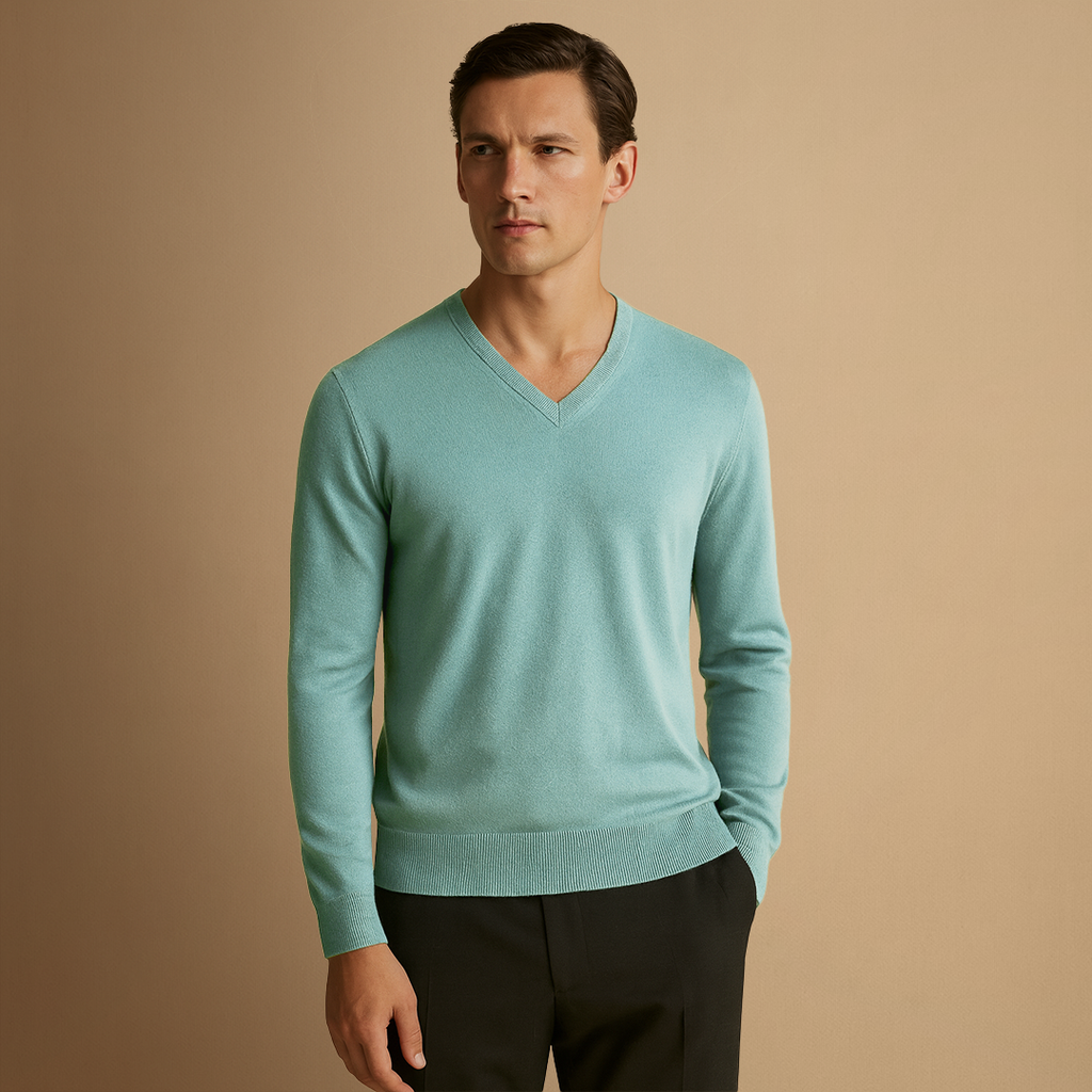 Vellison | Classic V-Neck Jumper