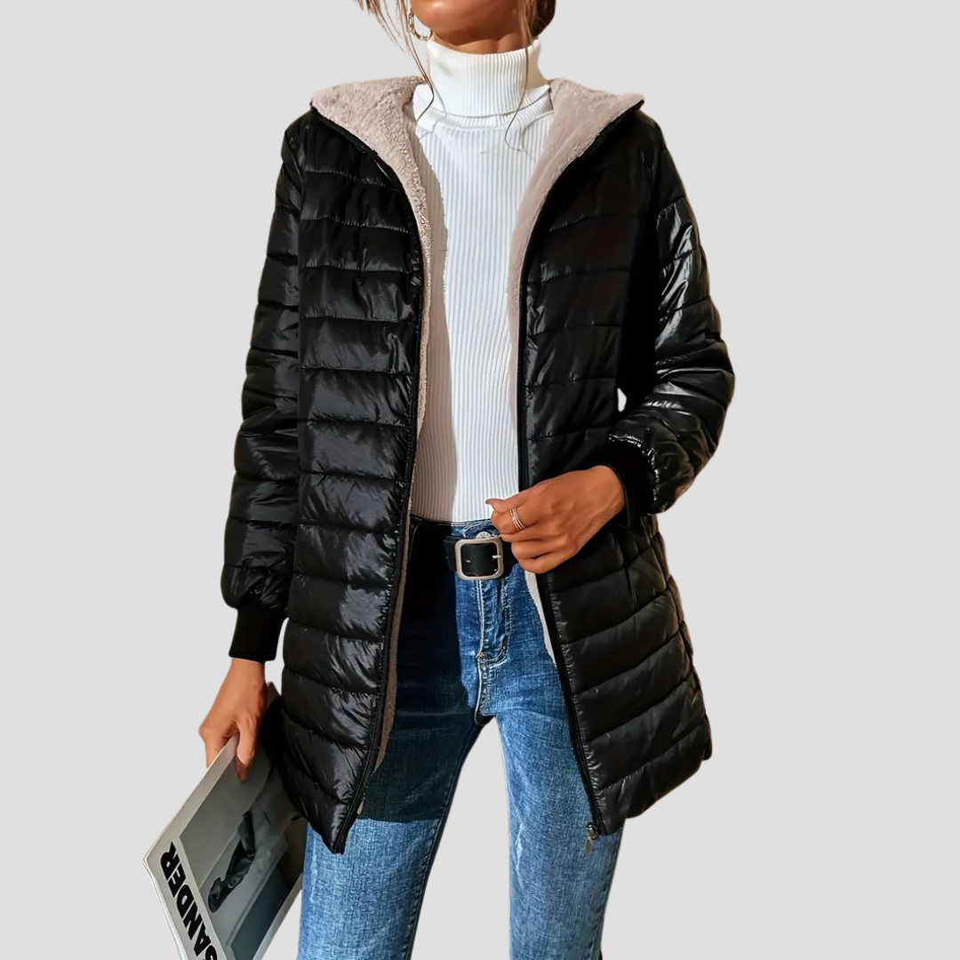 Vellison | Lined Puffer Coat