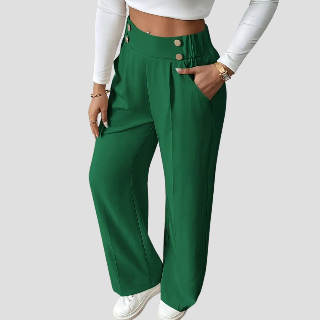 Vellison | Elegant High-Waisted Trouser