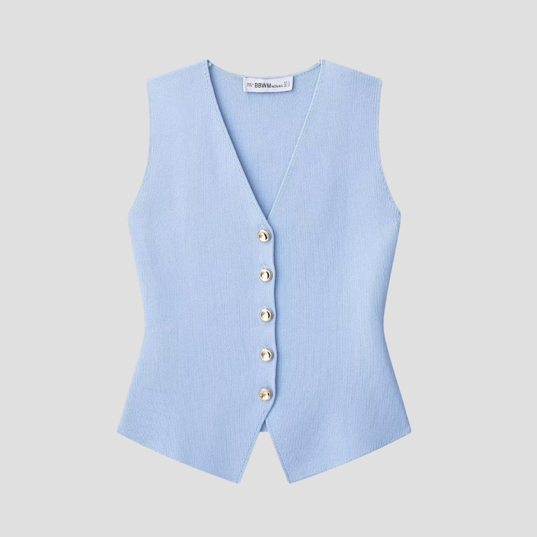 Vellison | Button-Front Vest