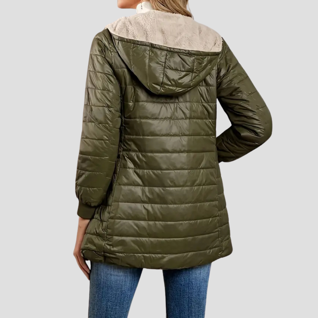 Vellison | Lined Puffer Coat