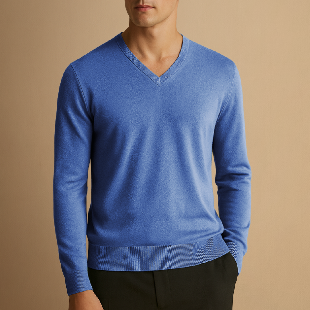 Vellison | Classic V-Neck Jumper