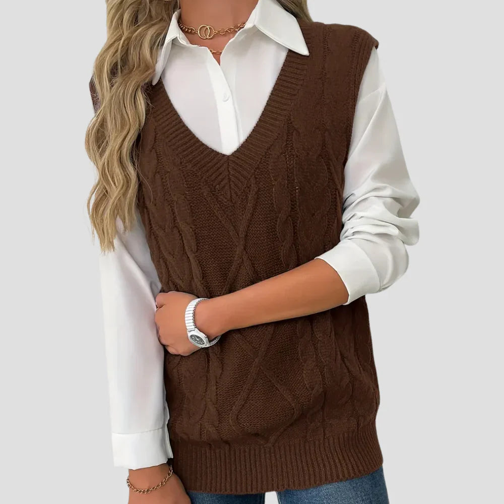 Vellison | Knit Sleeveless Jumper