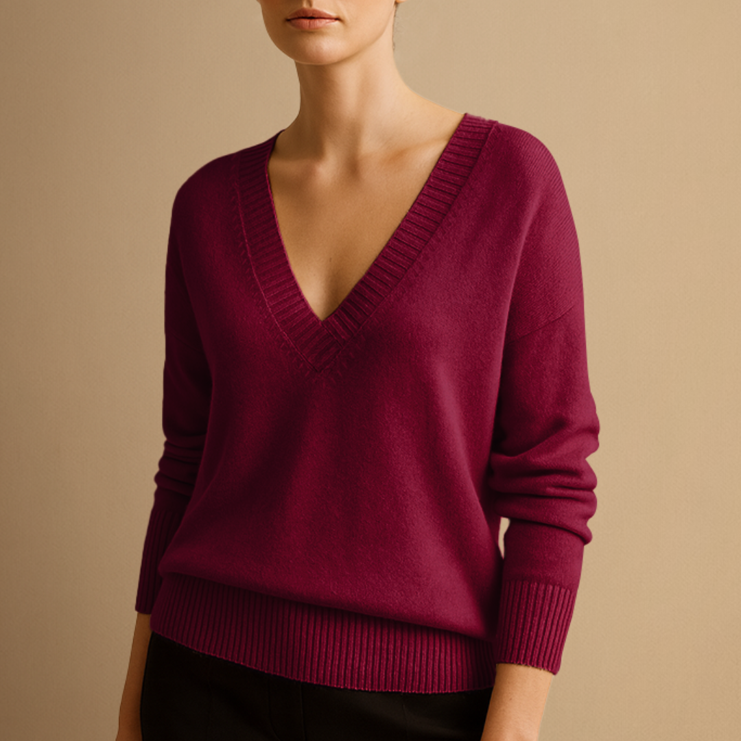Vellison | V-Neck Jumper