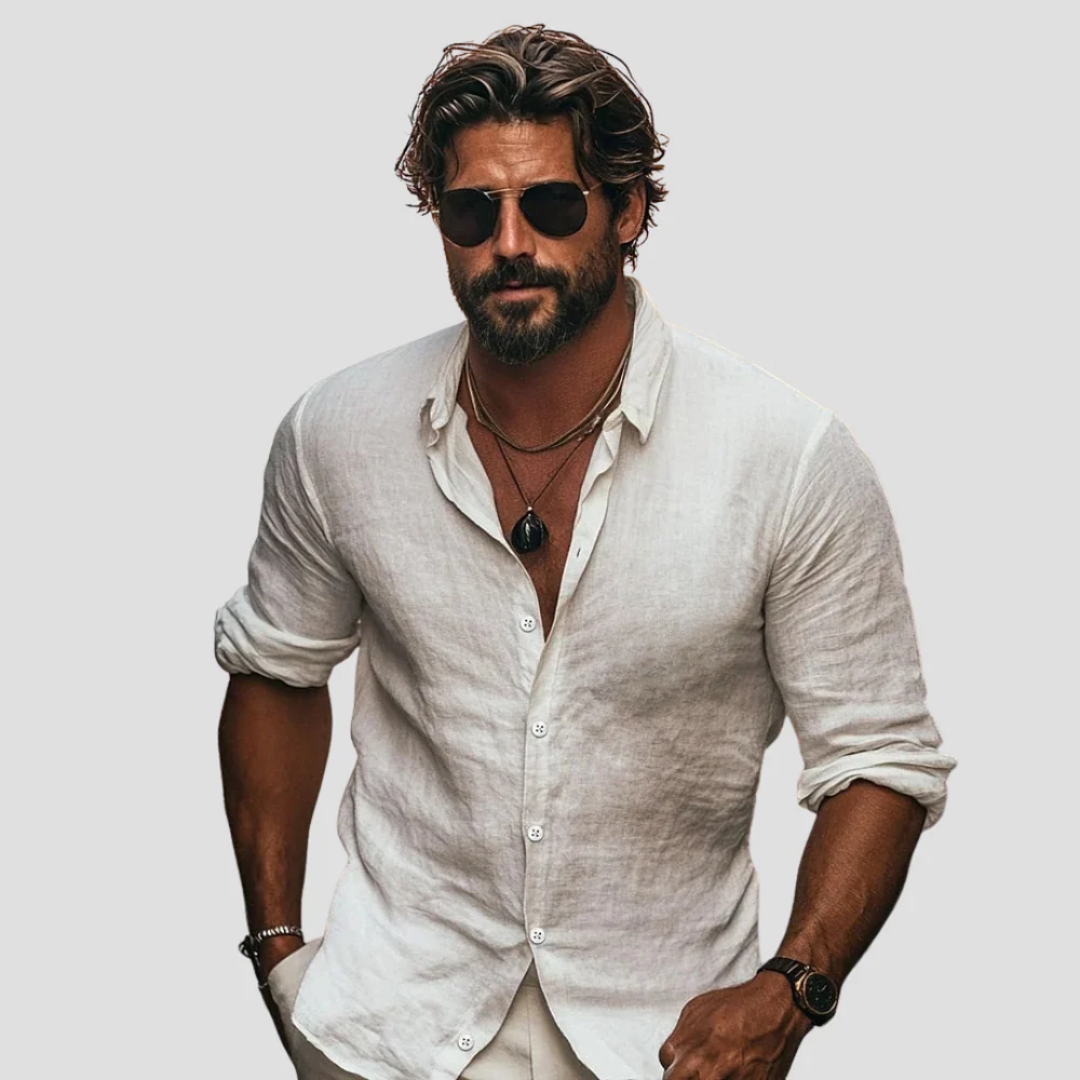 Vellison | Linen Casual Shirt