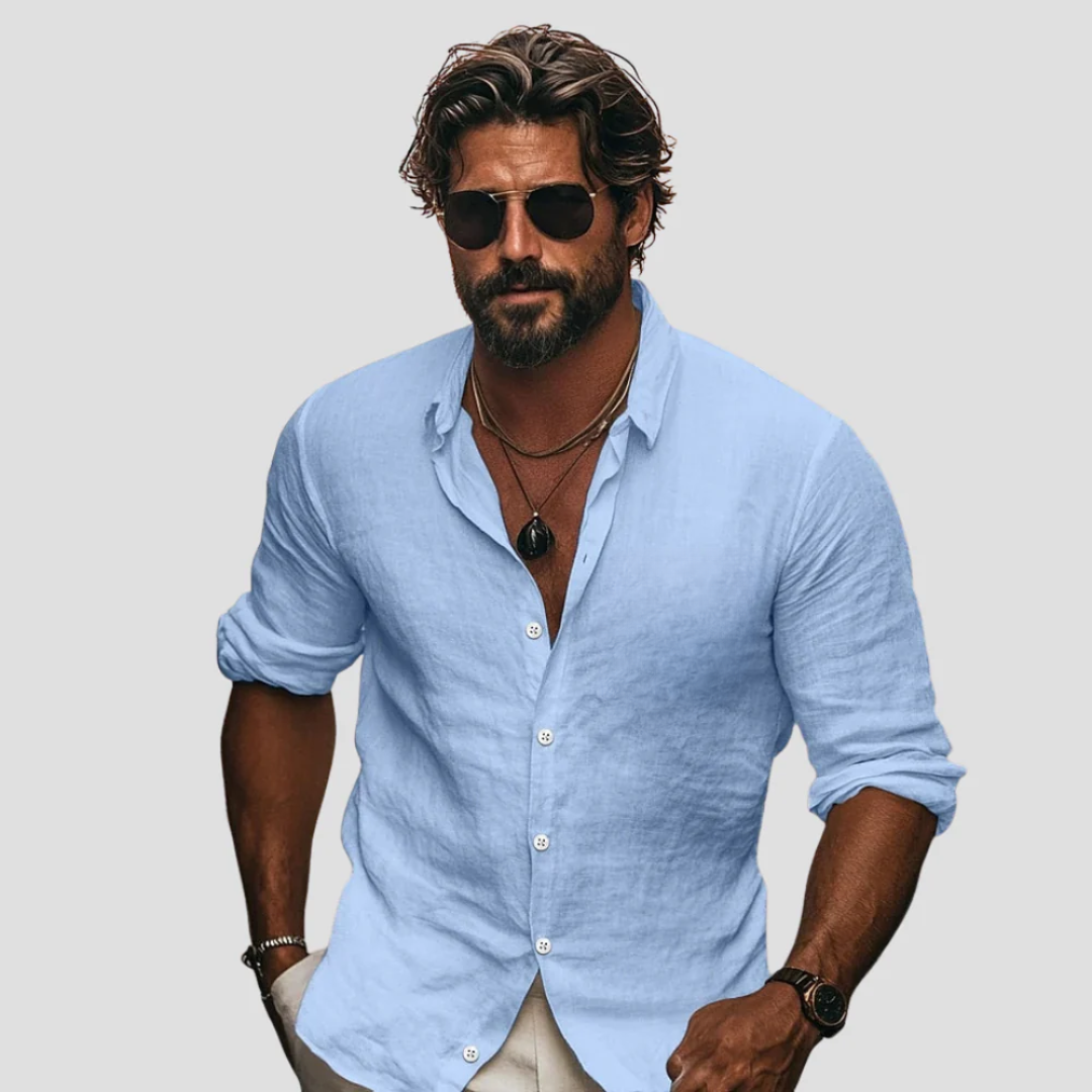 Vellison | Linen Casual Shirt