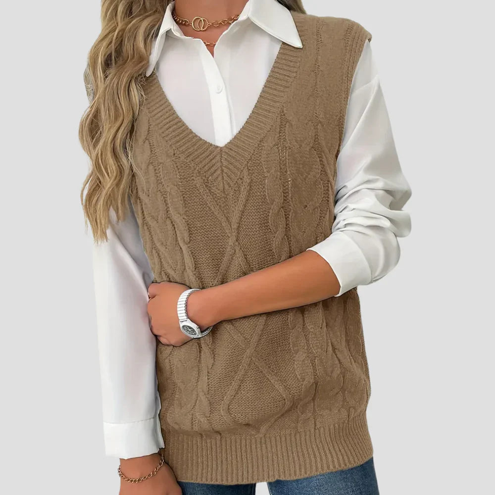 Vellison | Knit Sleeveless Jumper