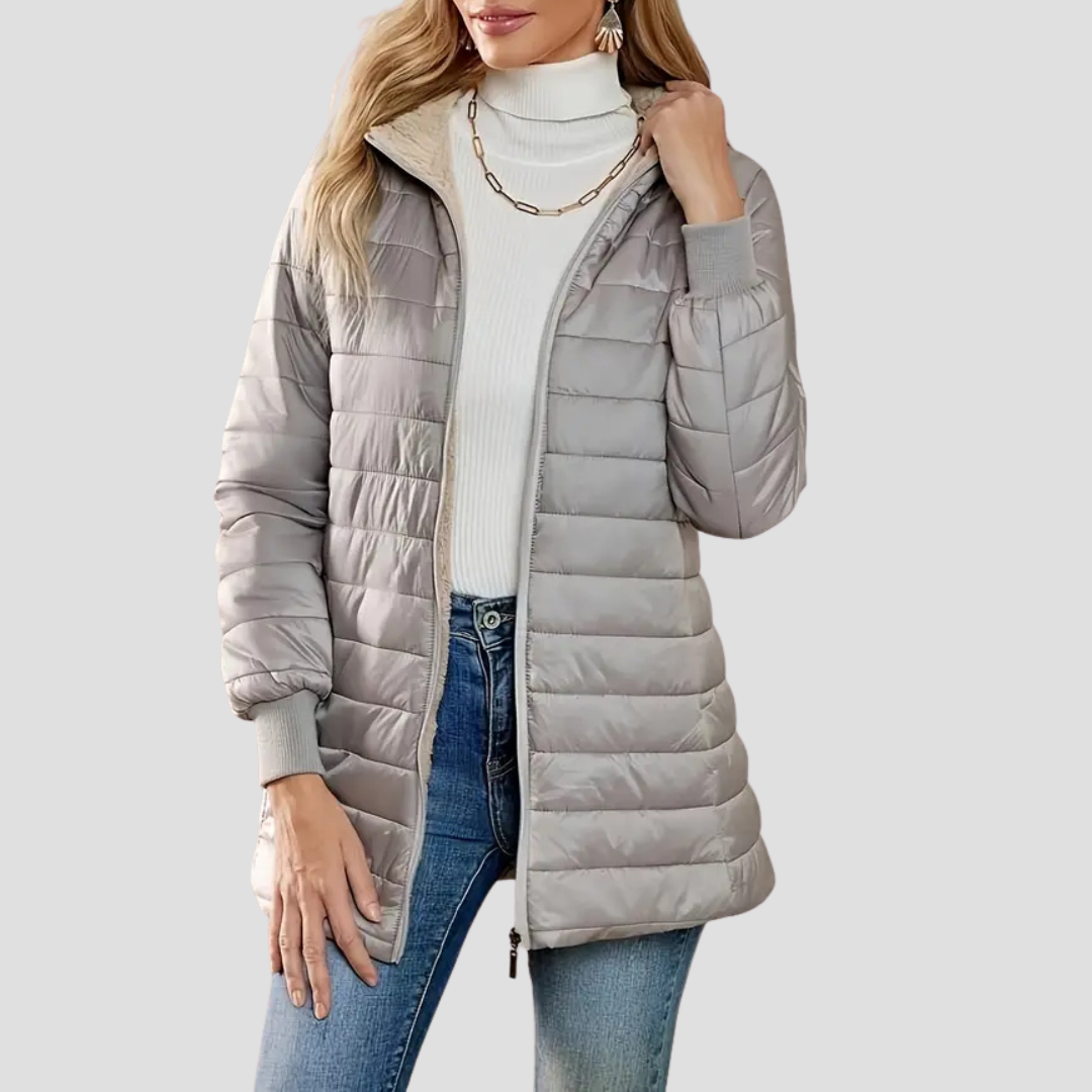 Vellison | Lined Puffer Coat