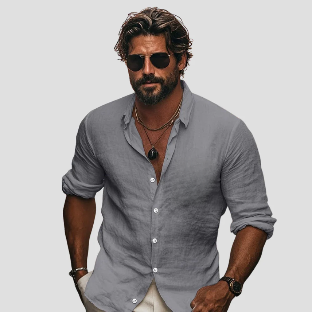 Vellison | Linen Casual Shirt