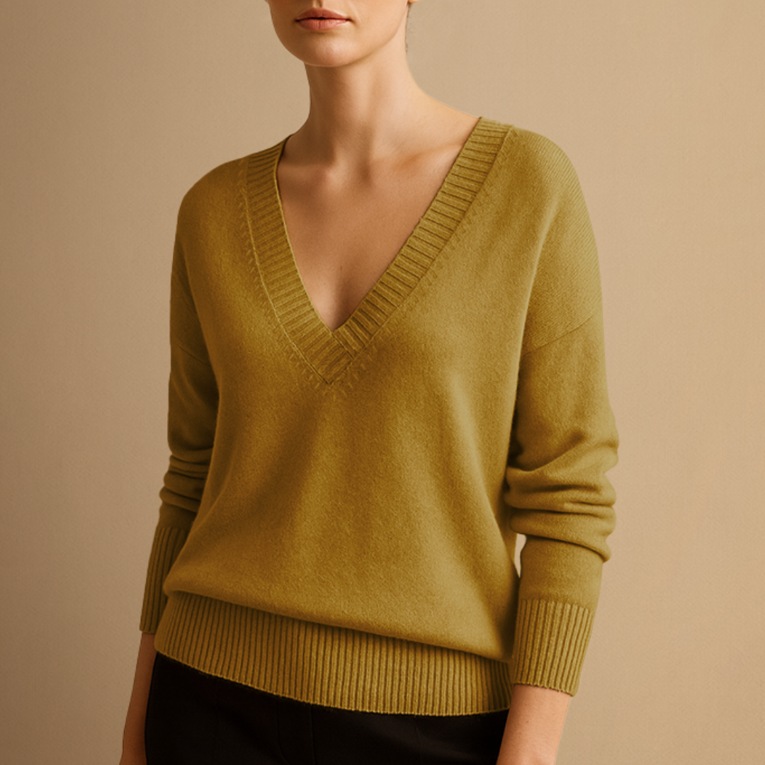 Vellison | V-Neck Jumper