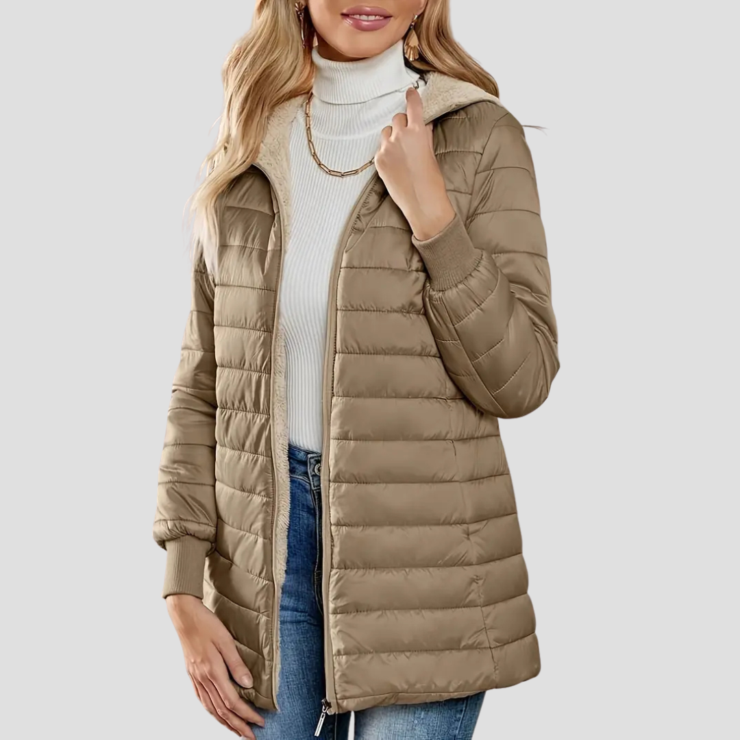 Vellison | Lined Puffer Coat