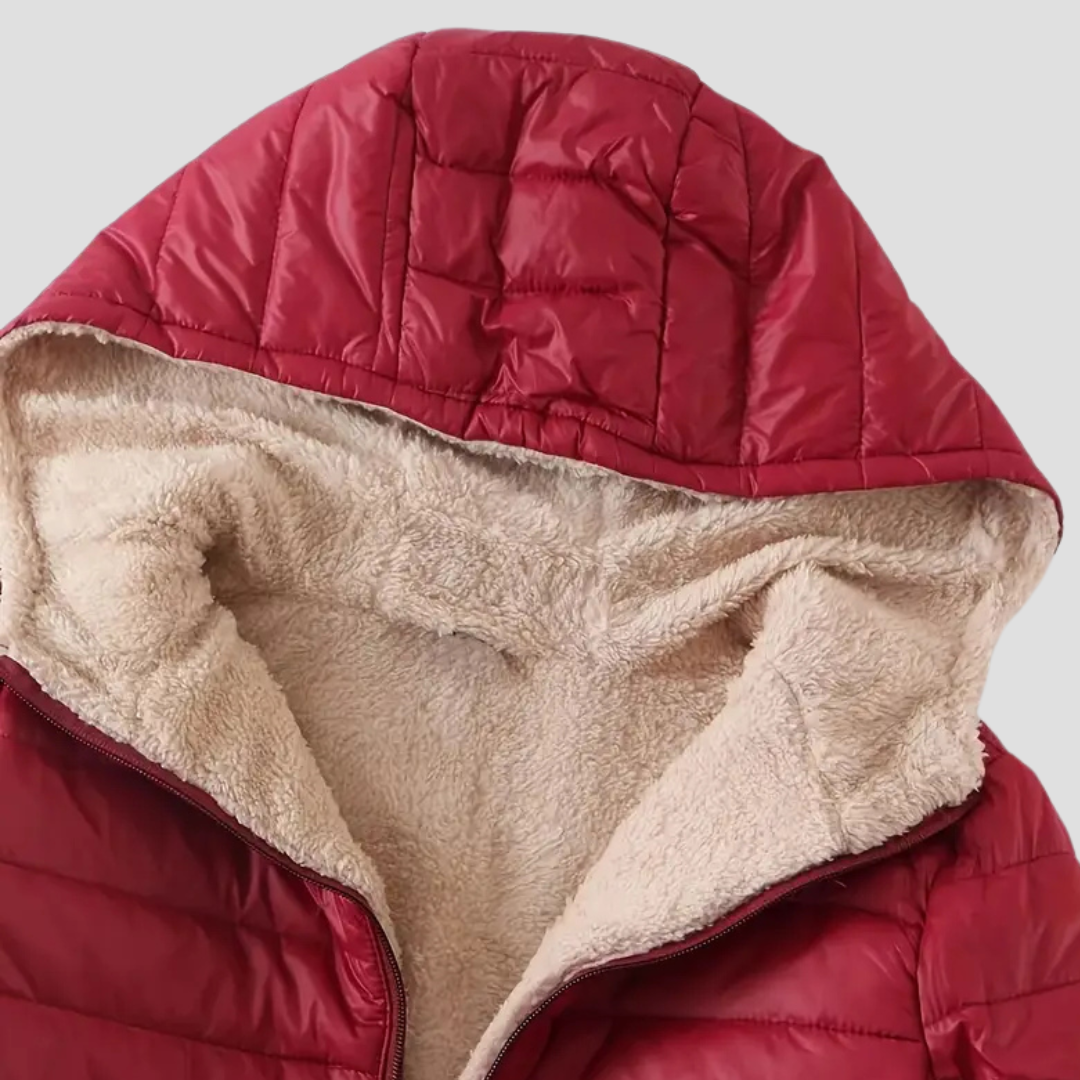 Vellison | Lined Puffer Coat