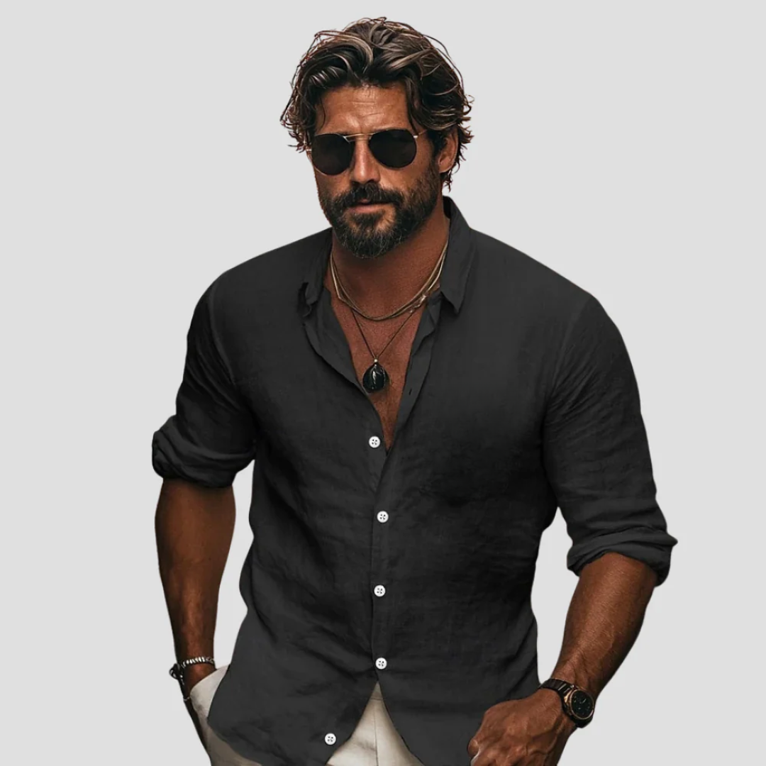 Vellison | Linen Casual Shirt