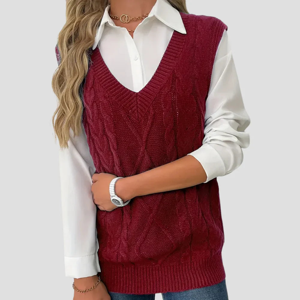 Vellison | Knit Sleeveless Jumper