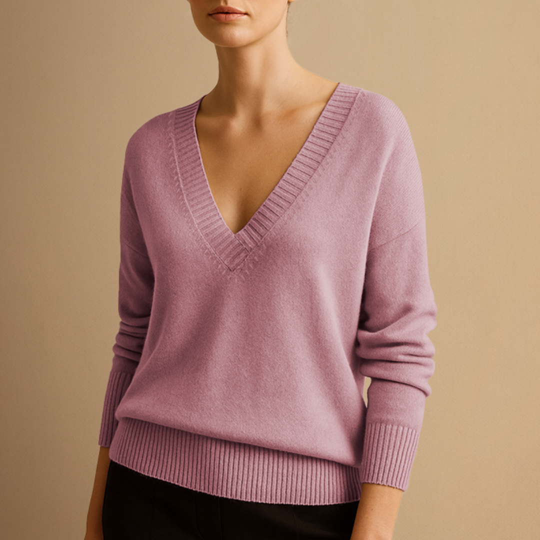 Vellison | V-Neck Jumper