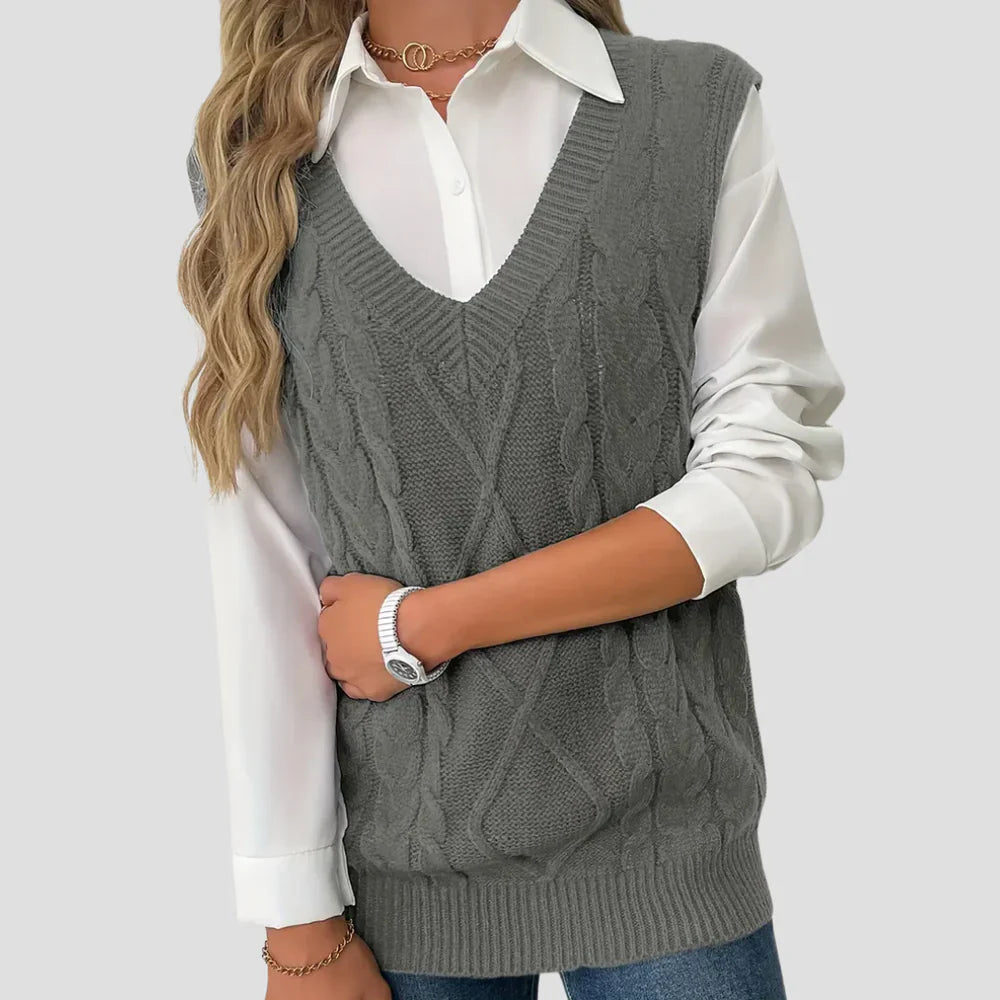 Vellison | Knit Sleeveless Jumper