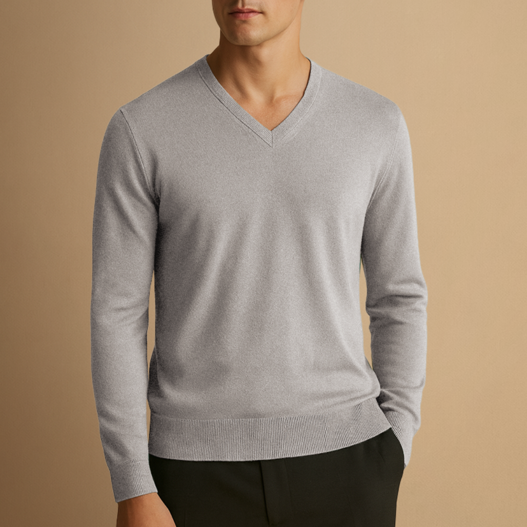 Vellison | Classic V-Neck Jumper