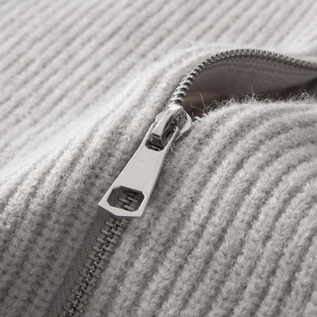 Vellison | Smart Knit Zip Cardigan
