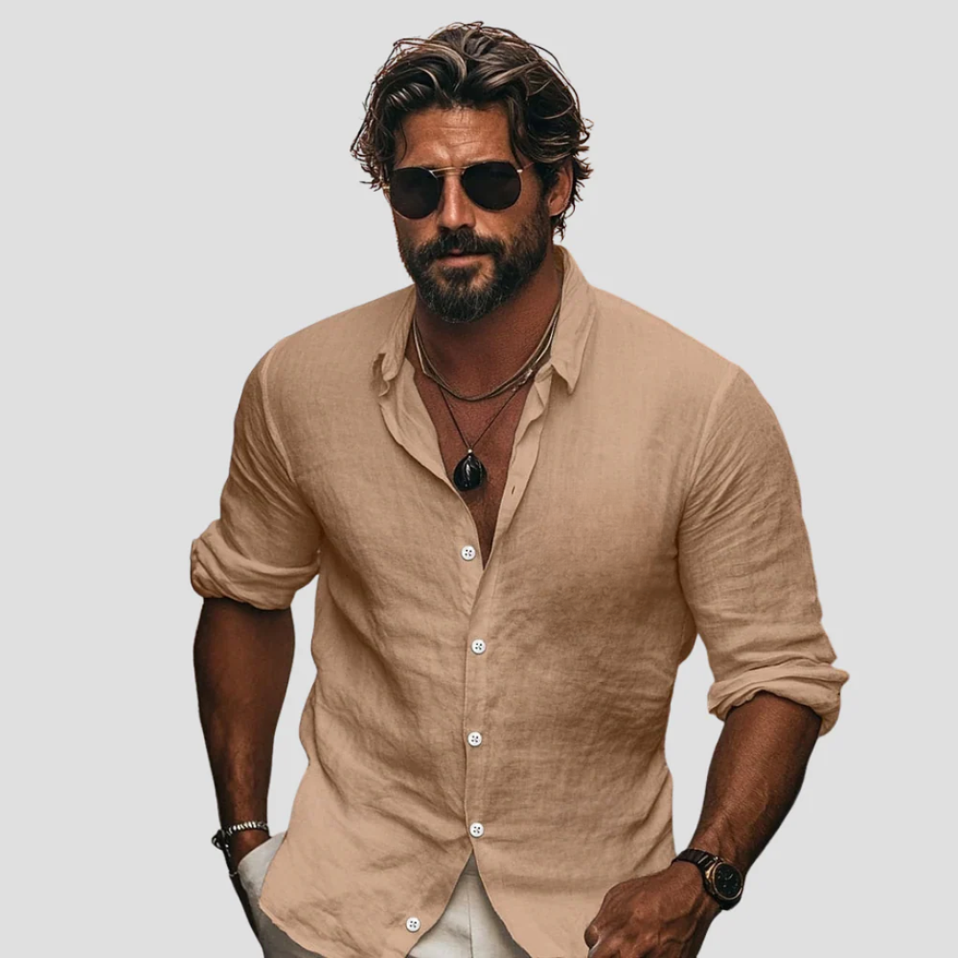 Vellison | Linen Casual Shirt