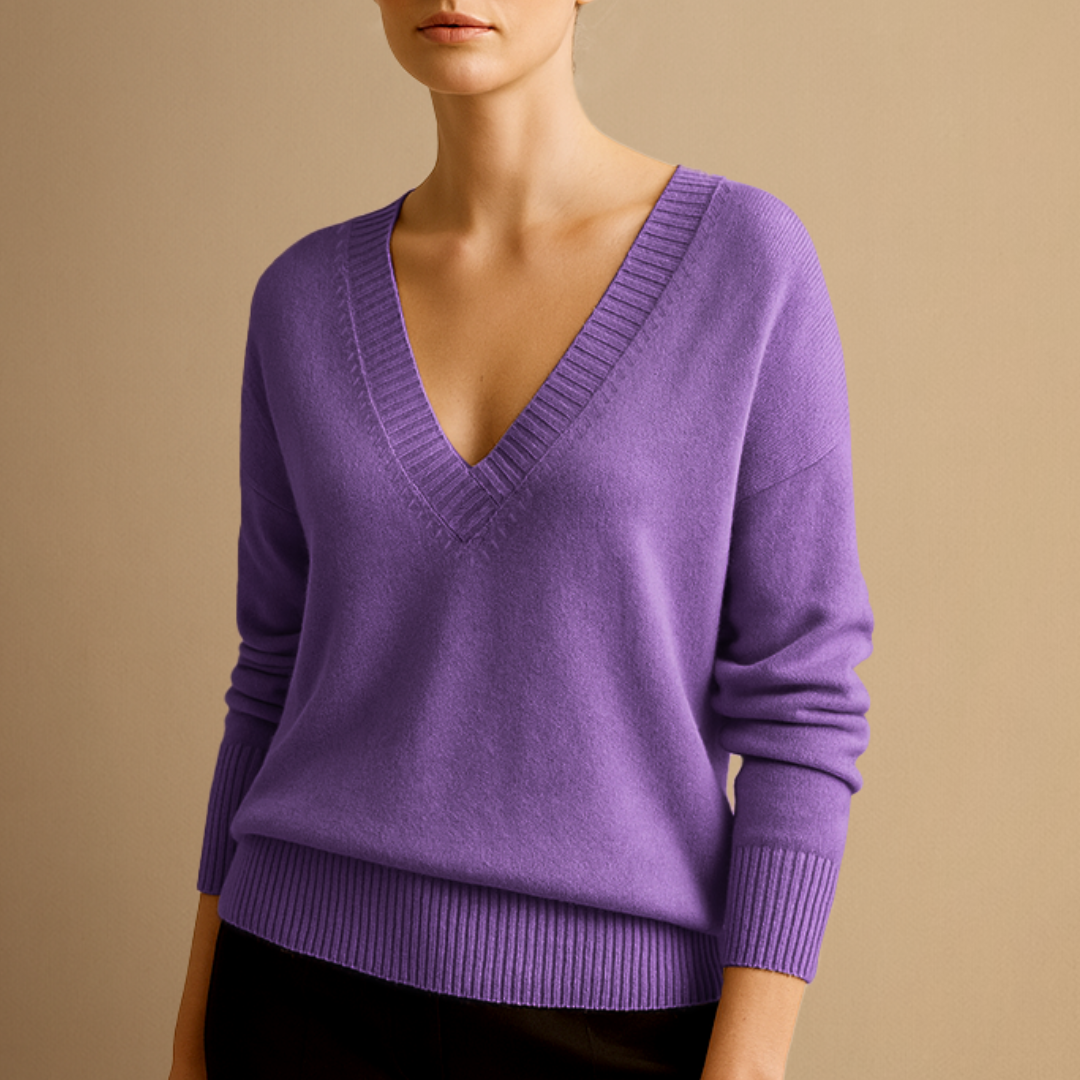 Vellison | V-Neck Jumper
